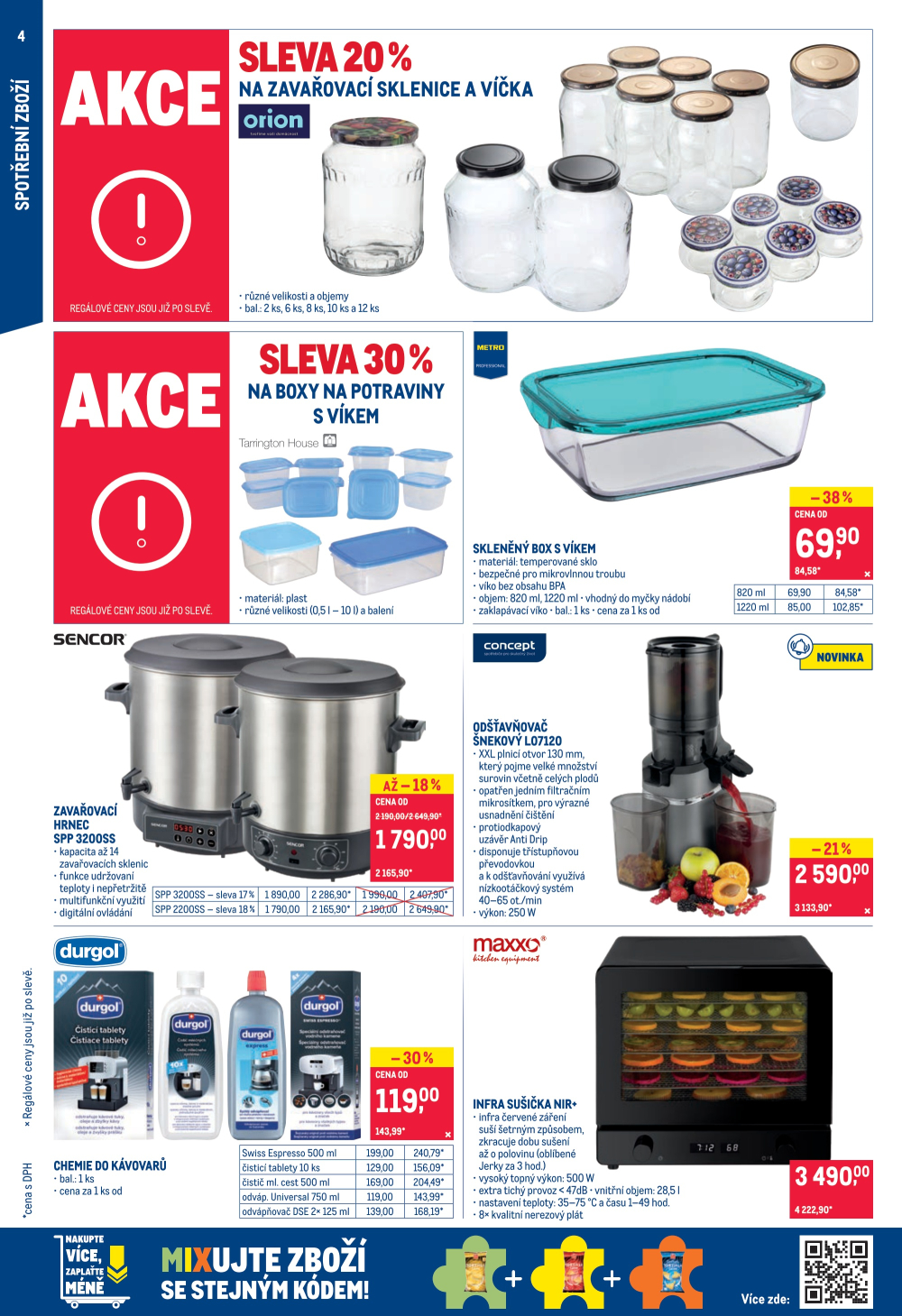 Leták Makro leták - Spotřební zboží, úklid, kosmetika - strana 4