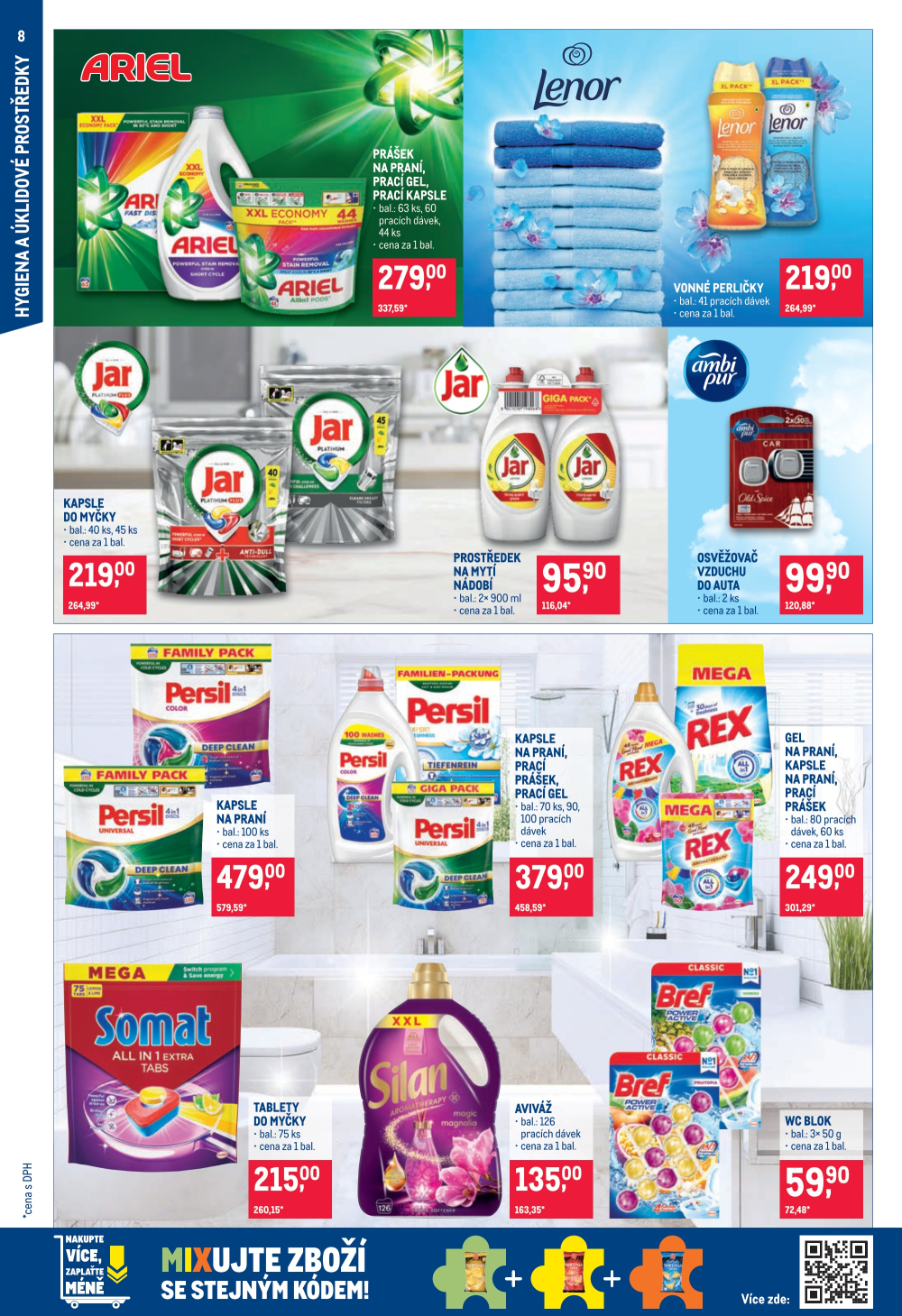 Leták Makro leták - Spotřební zboží, úklid, kosmetika - strana 8