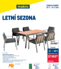 Akční leták Makro  - Letní sezóna