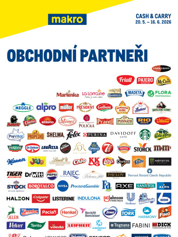 Makro leták - Obchodní partneři
