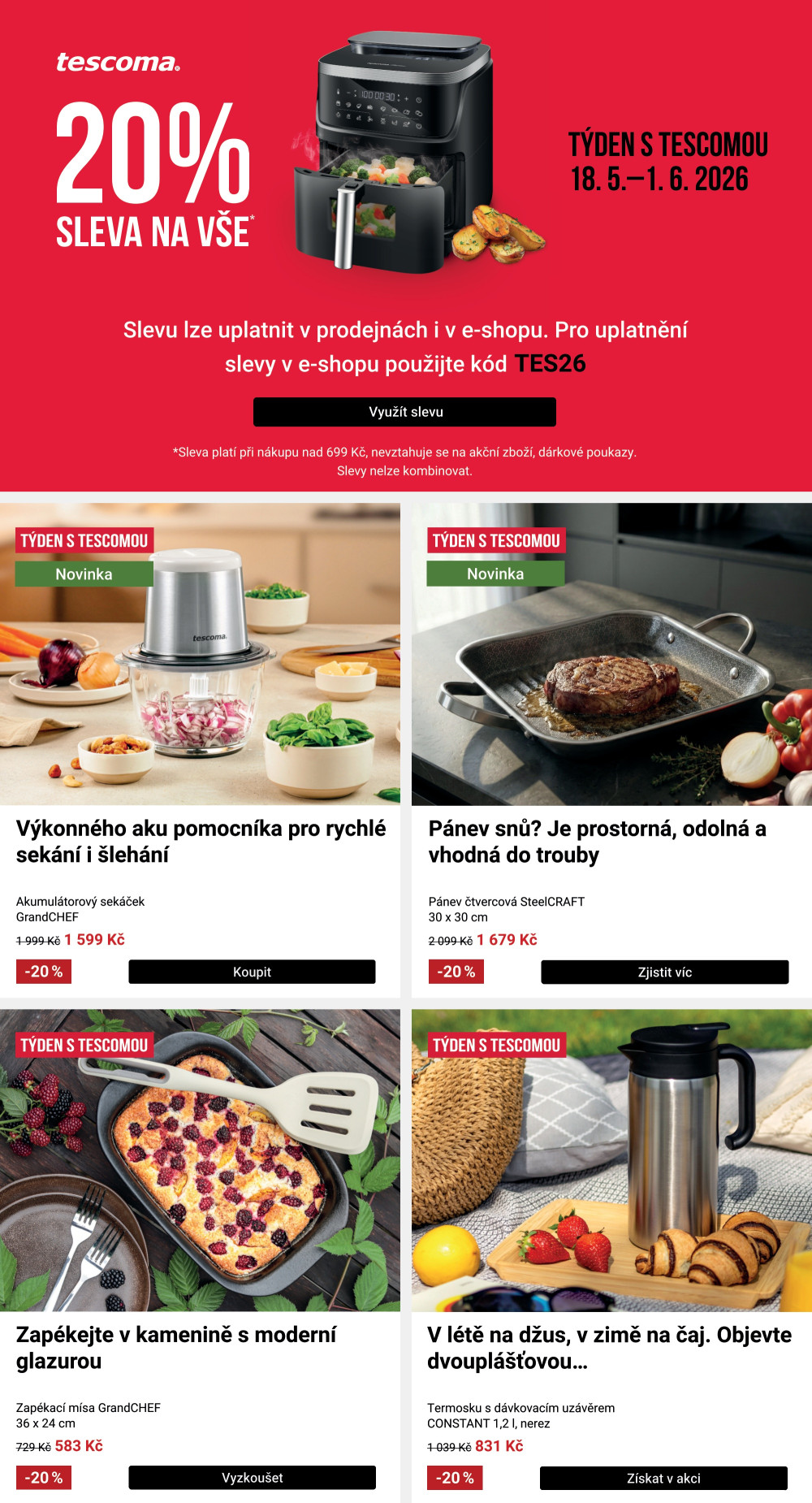 Leták Tescoma leták - Týden s Tescomou - strana 1