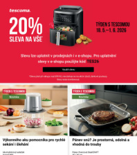 Akční leták Tescoma  - Týden s Tescomou