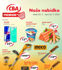 Akční leták CBA Premium 