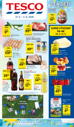 Tesco hypermarket leták
