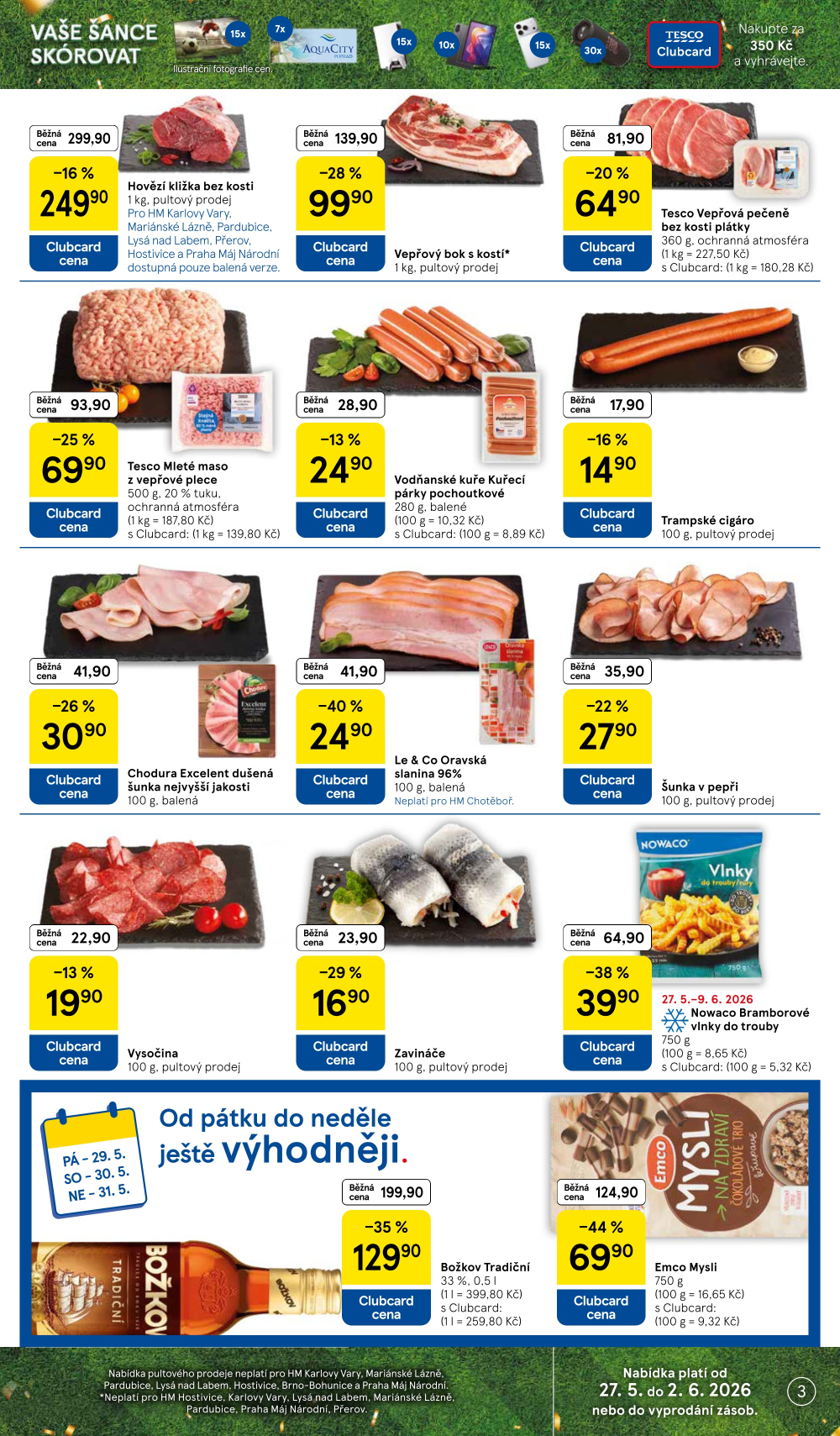 Leták Tesco hypermarket leták - strana 3