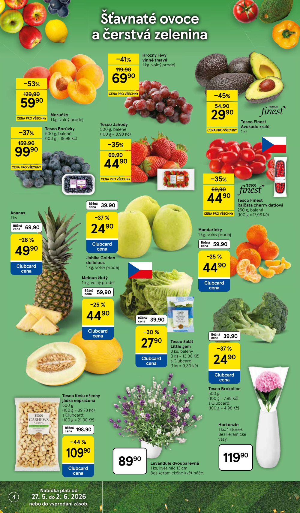 Leták Tesco hypermarket leták - strana 4