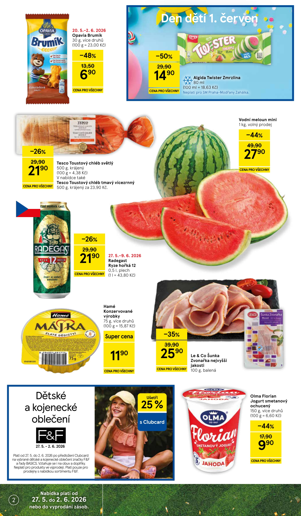 Leták Tesco supermarket leták - strana 2