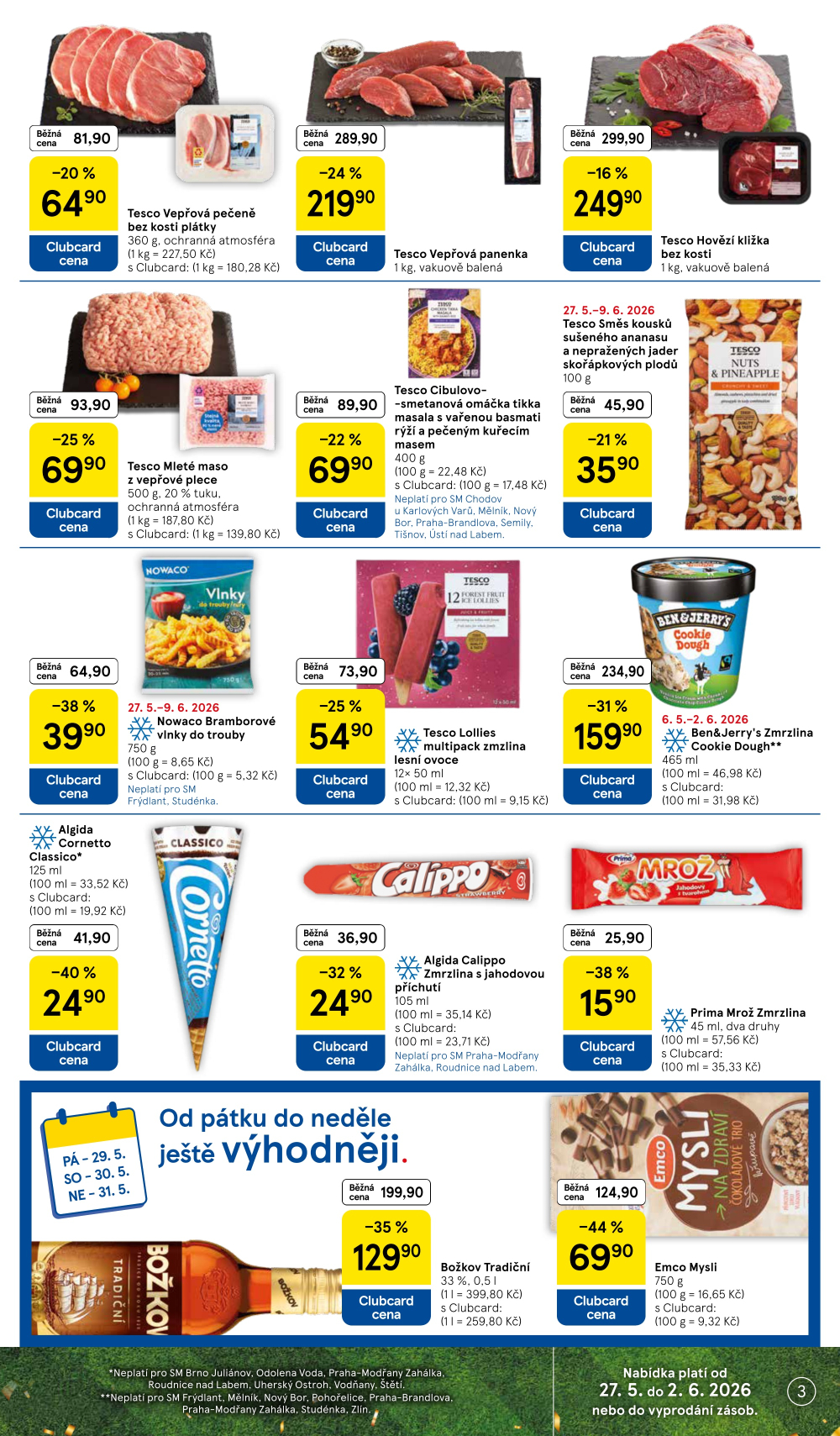 Leták Tesco supermarket leták - strana 3