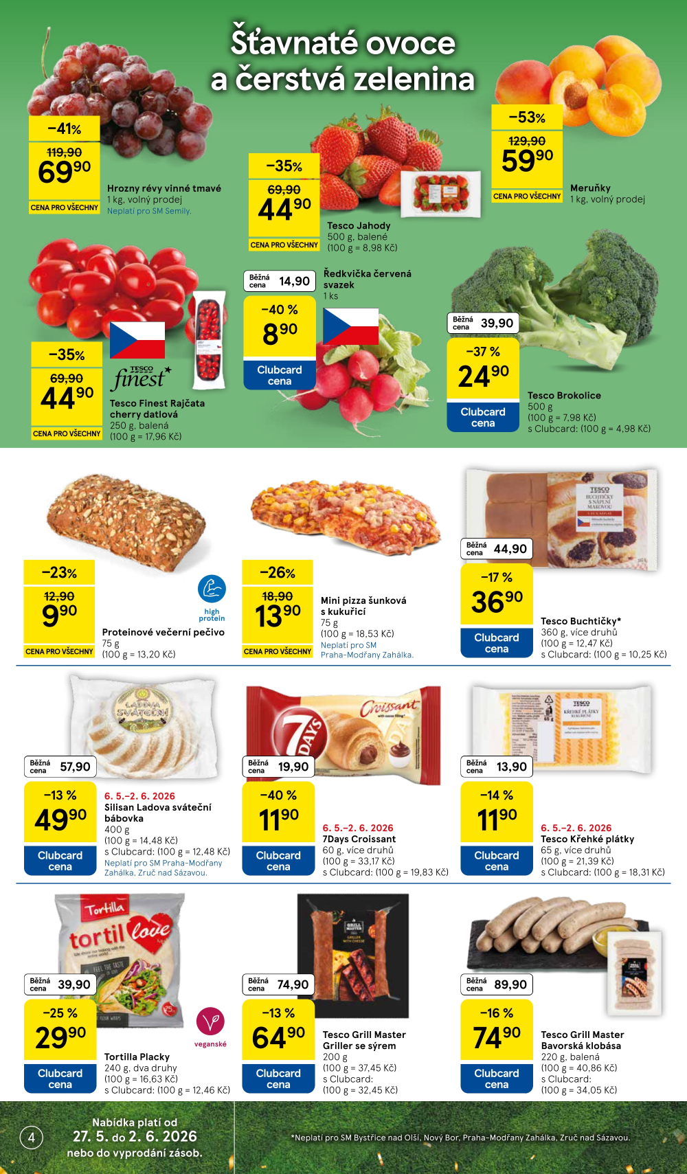 Leták Tesco supermarket leták - strana 4