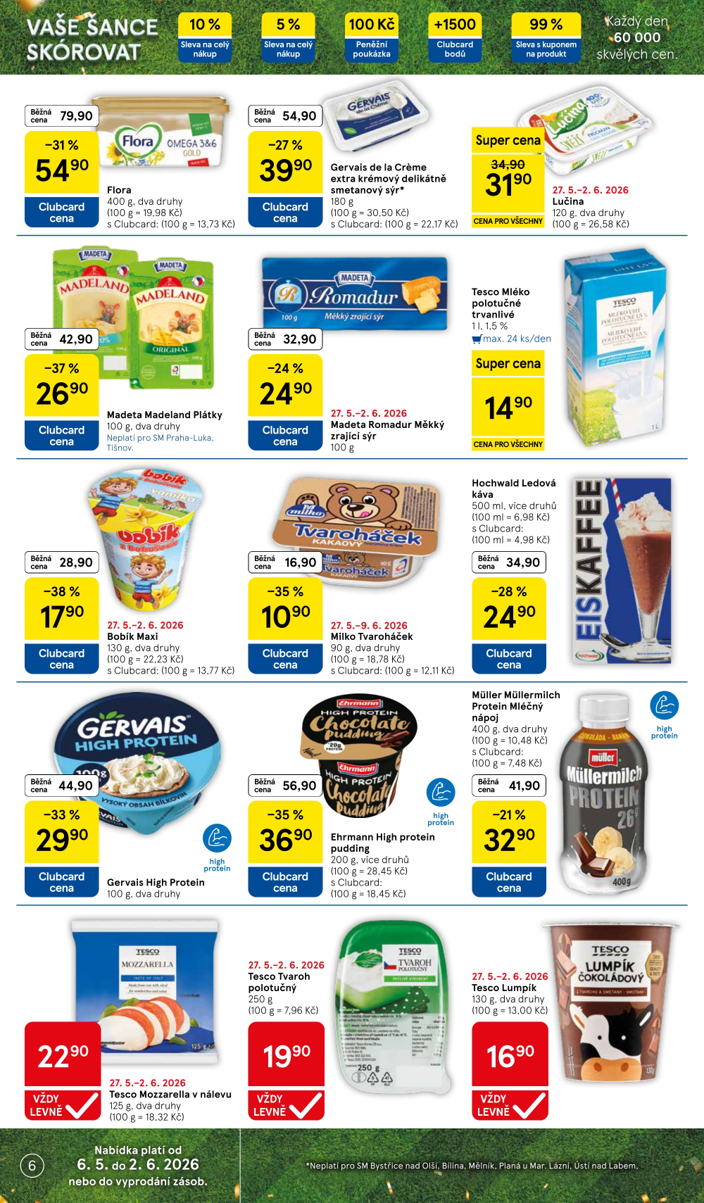 Leták Tesco supermarket leták - strana 6