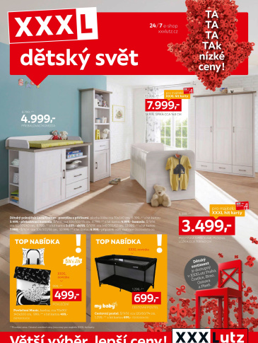 XXXLutz leták - Dětský svět