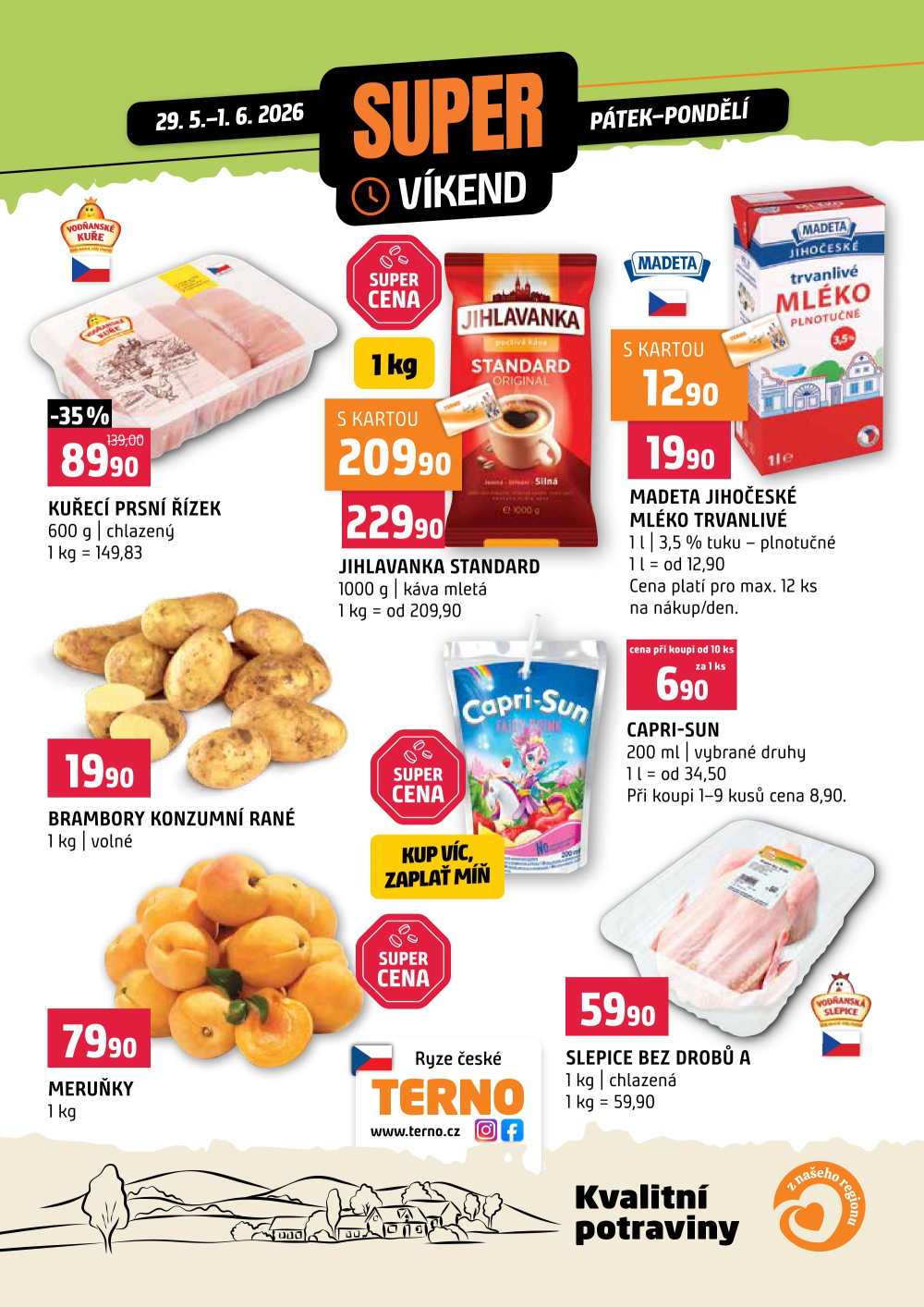 Leták Terno leták - Víkendovka - strana 1