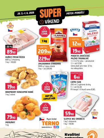Terno leták - Víkendovka