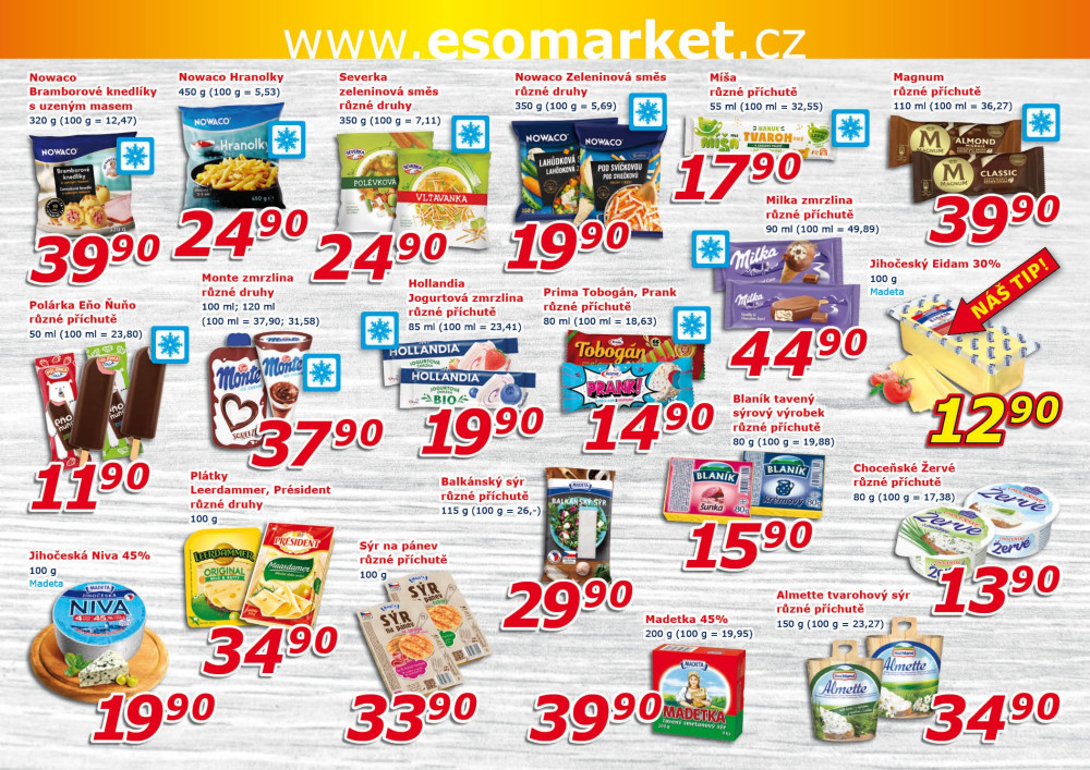 Leták ESO MARKET leták - strana 3