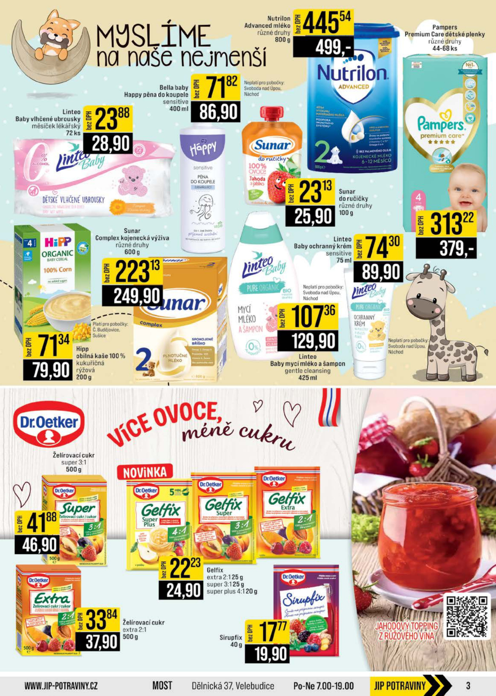 Leták JIP leták CC Cash & Carry - České Budějovice, Most, Náchod, Svoboda nad Úpou, Sušice - strana 3