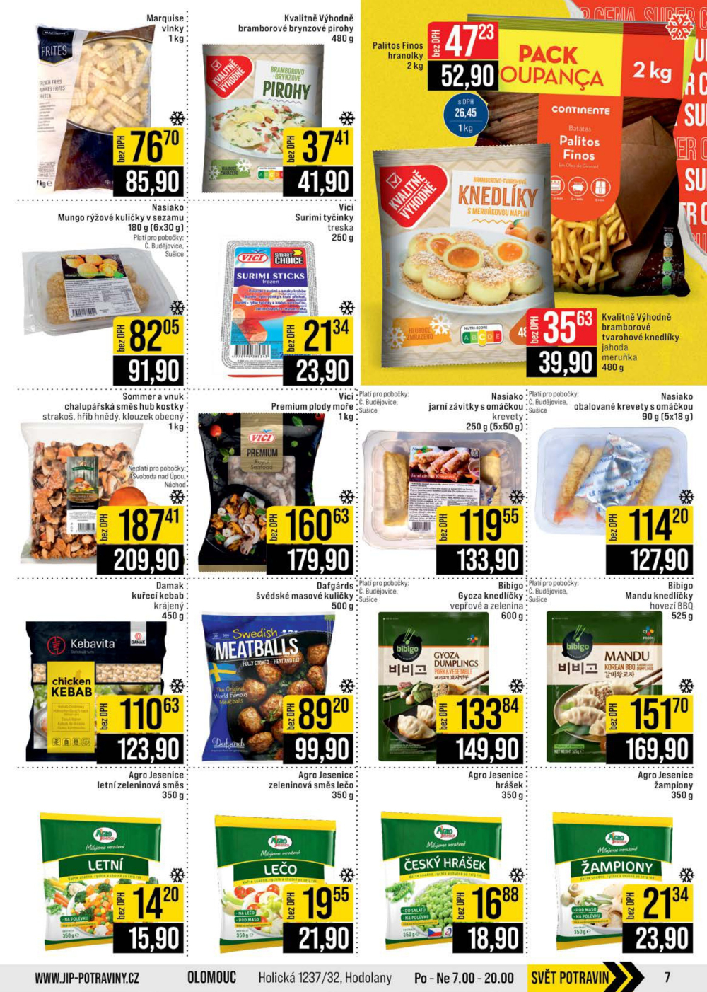 Leták JIP leták CC Cash & Carry - České Budějovice, Most, Náchod, Svoboda nad Úpou, Sušice - strana 7