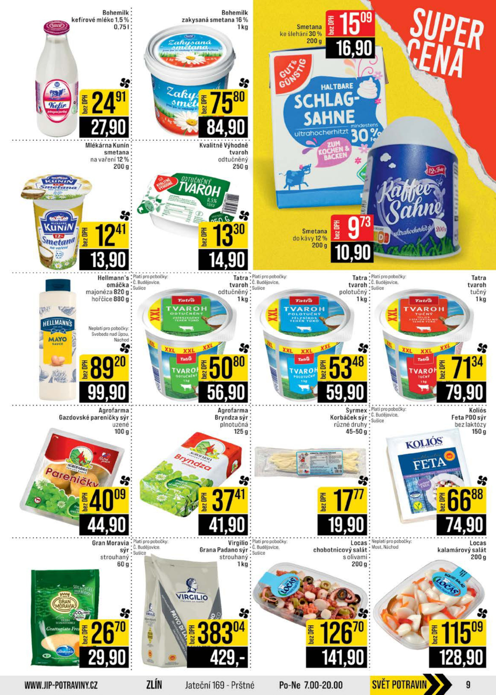 Leták JIP leták CC Cash & Carry - České Budějovice, Most, Náchod, Svoboda nad Úpou, Sušice - strana 9