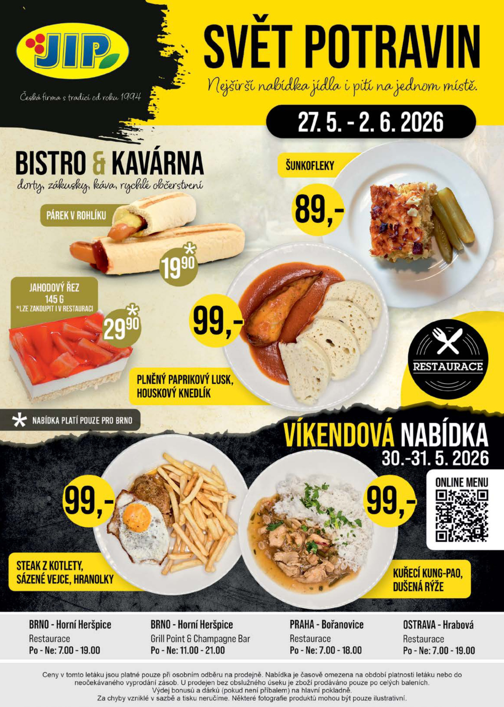 Leták JIP leták CC Cash & Carry - Brno, Ostrava, Praha, Polička, Olomouc, Karlovy Vary, Zlín, Jilemnice, Pardubice - strana 24
