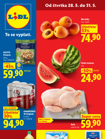 Lidl leták od čtvrtka