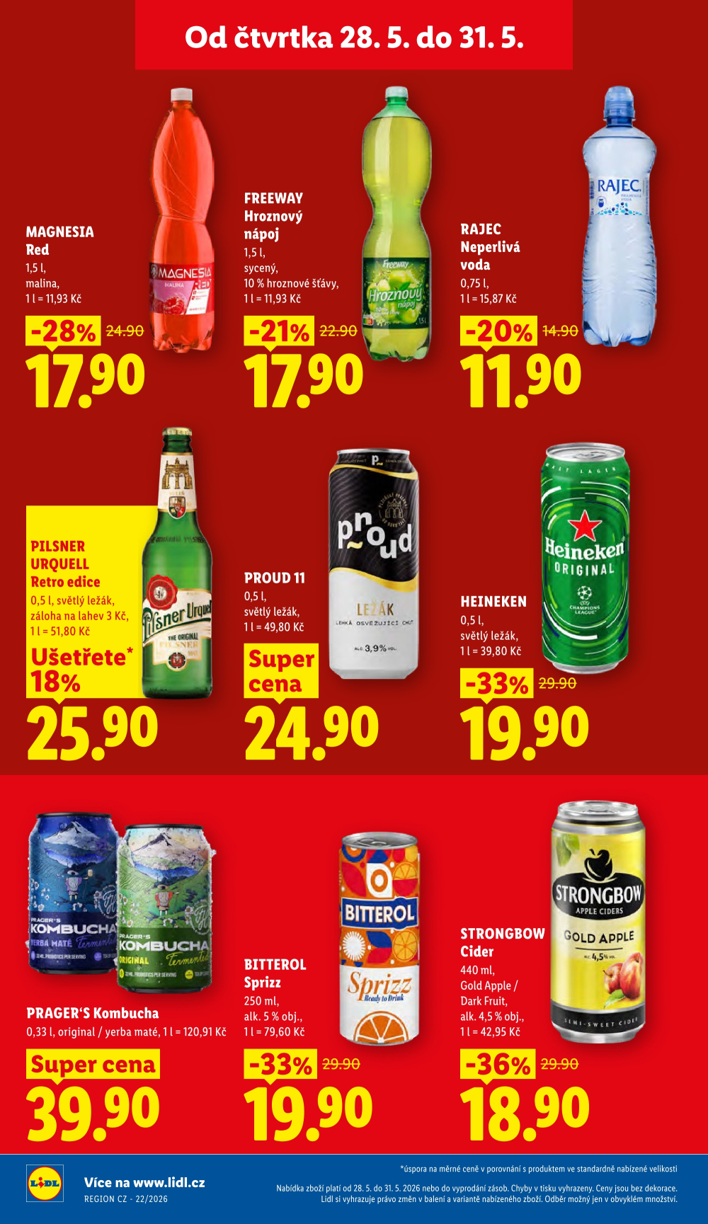 Leták Lidl leták od čtvrtka - strana 24