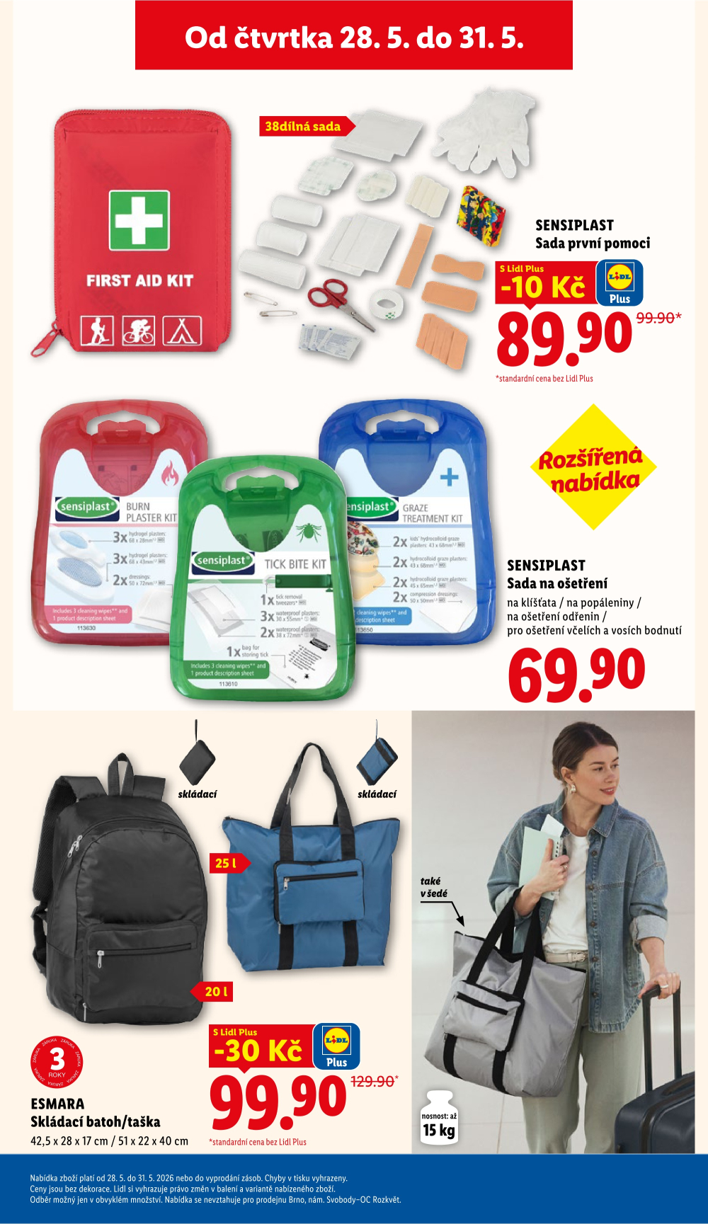 Leták Lidl leták - Nabídka spotřebního zboží - strana 21