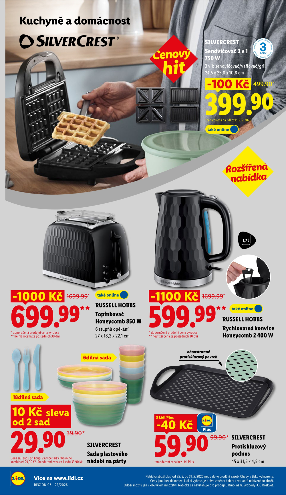 Leták Lidl leták - Nabídka spotřebního zboží - strana 8