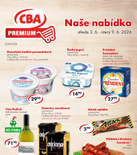 Akční leták CBA Premium 