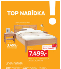 Akční leták XXXLutz  - TOP nabídka Linea Natura postel