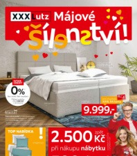 Akční leták XXXLutz  - Májové šílenství