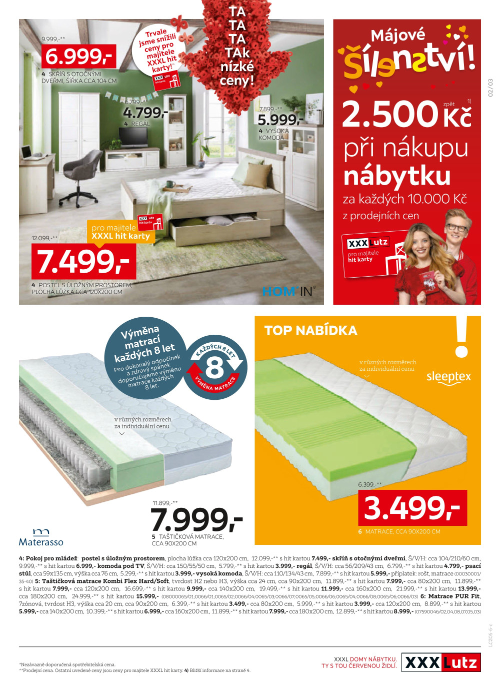 Leták XXXLutz leták - Májové šílenství - strana 3