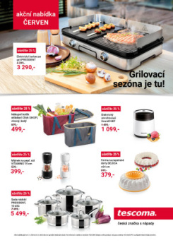 Tescoma leták - Akční nabídka červen