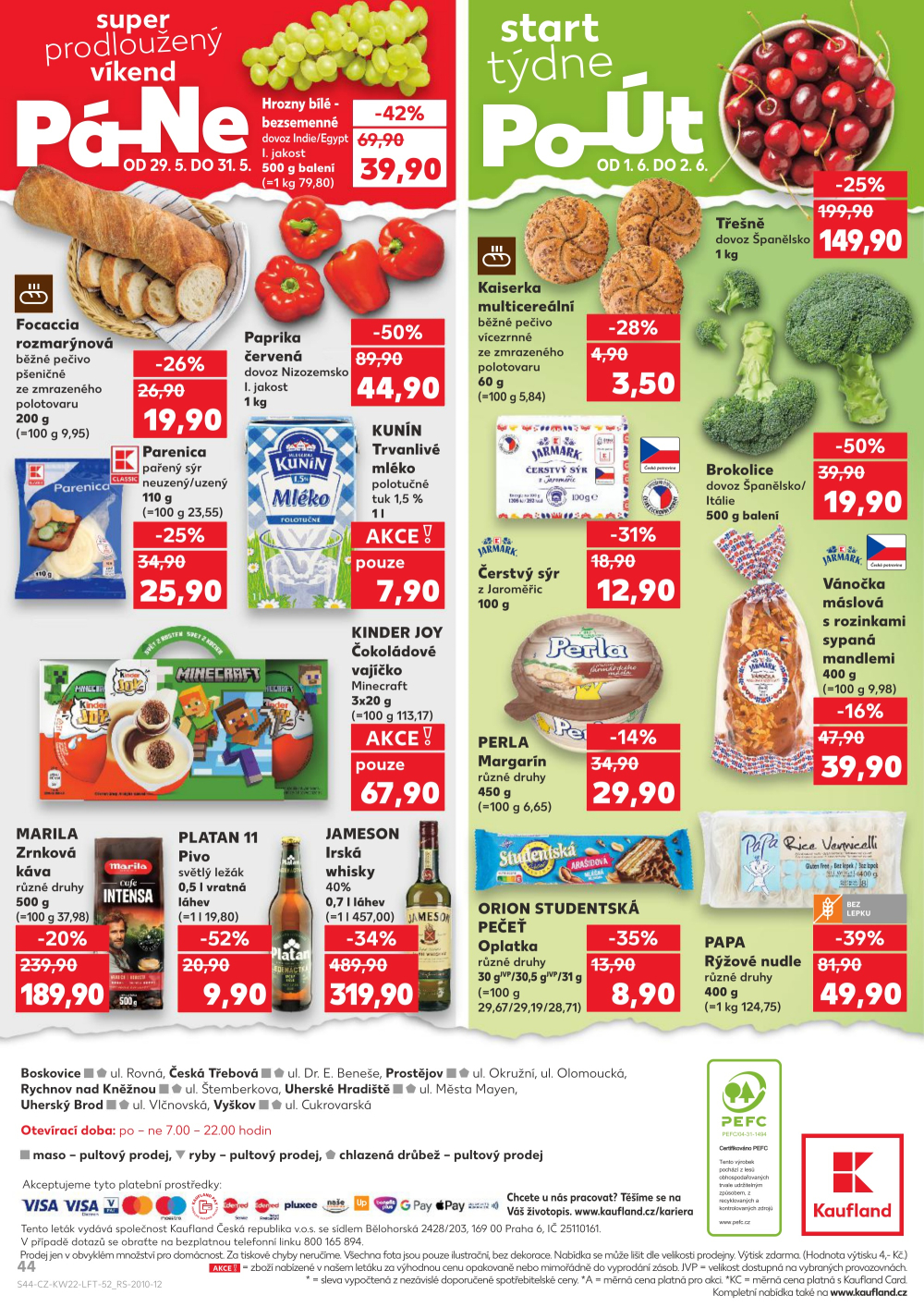 Leták Kaufland leták Uherské Hradiště - strana 44