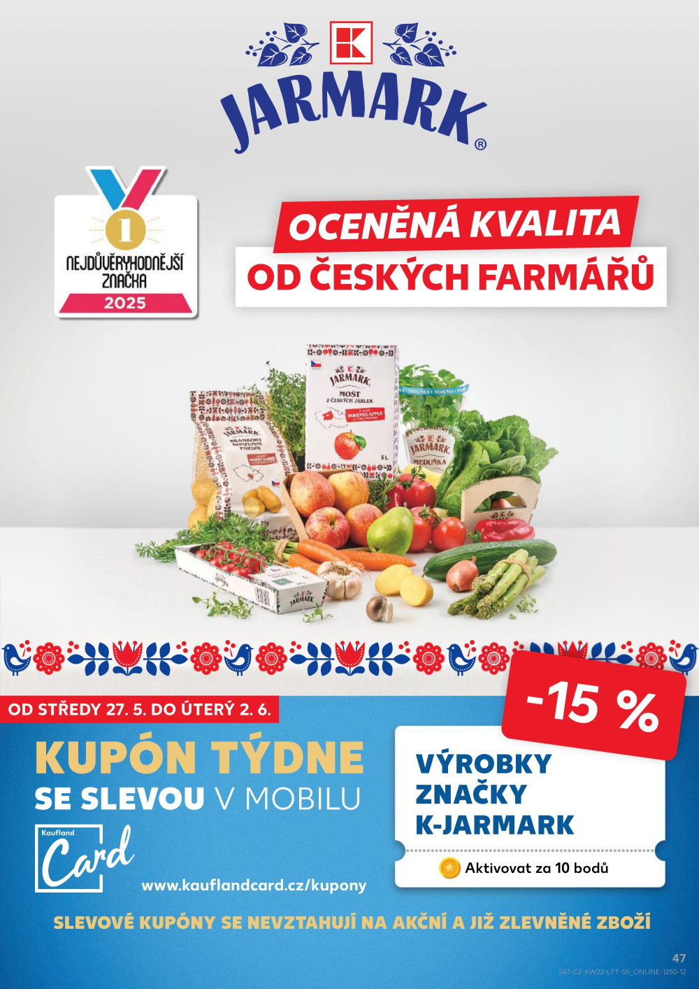 Leták Kaufland leták Uherské Hradiště - strana 47