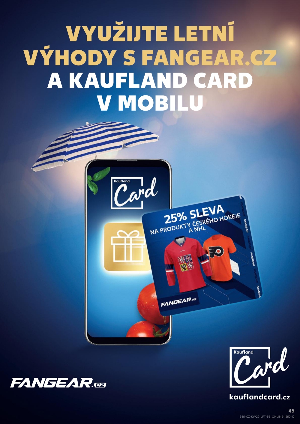 Leták Kaufland leták Praha 3 - Jarov - strana 45