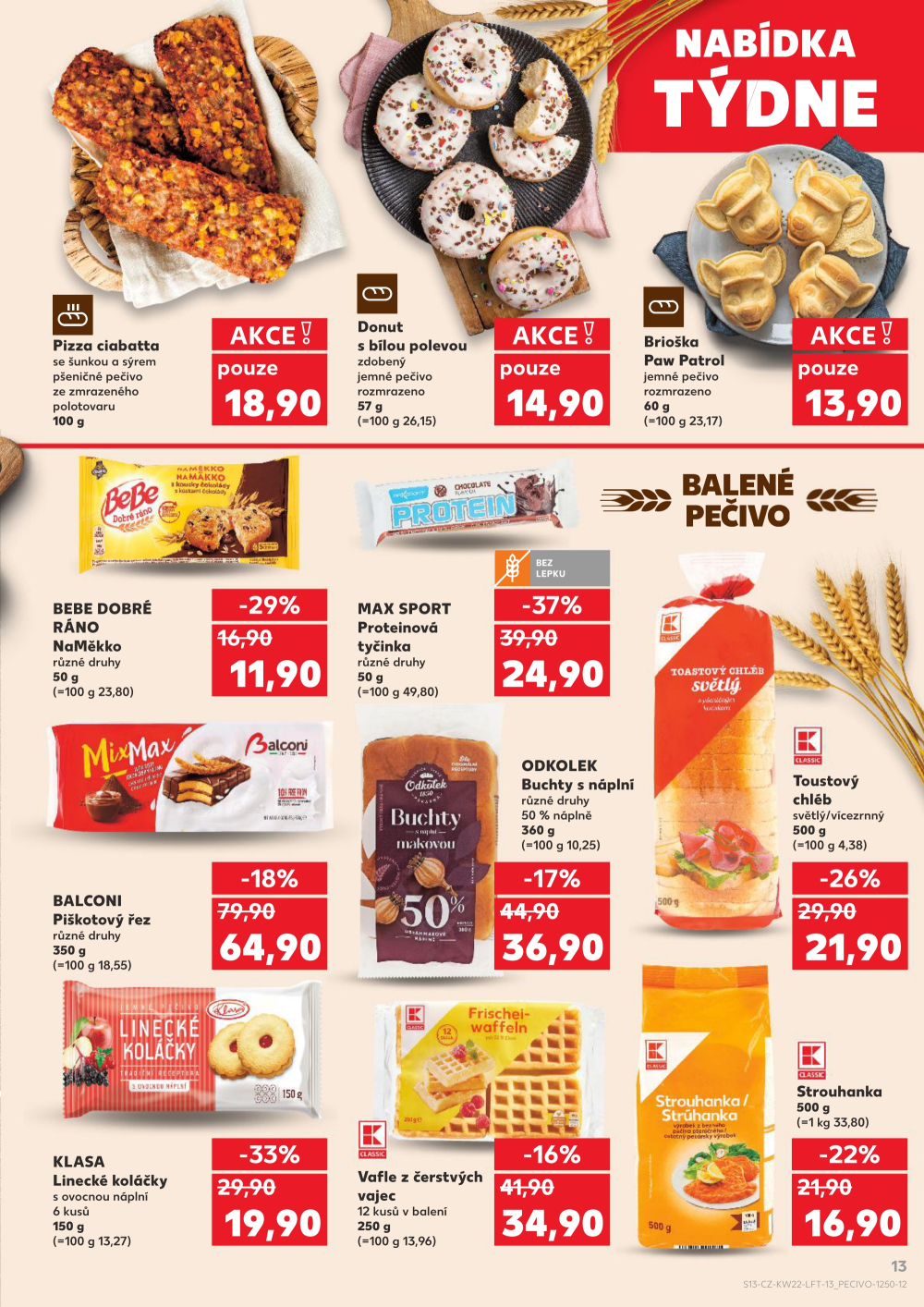 Leták Kaufland leták Praha 4 - Modřany - strana 13