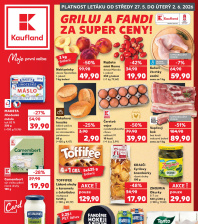 Akční leták Kaufland  Praha 4 - Modřany
