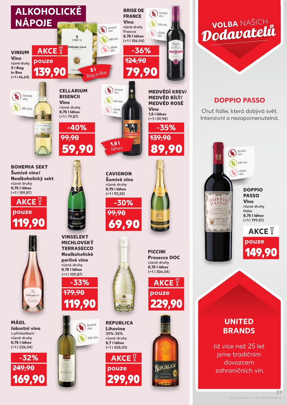 Leták Kaufland leták Praha 4 - Modřany - strana 37