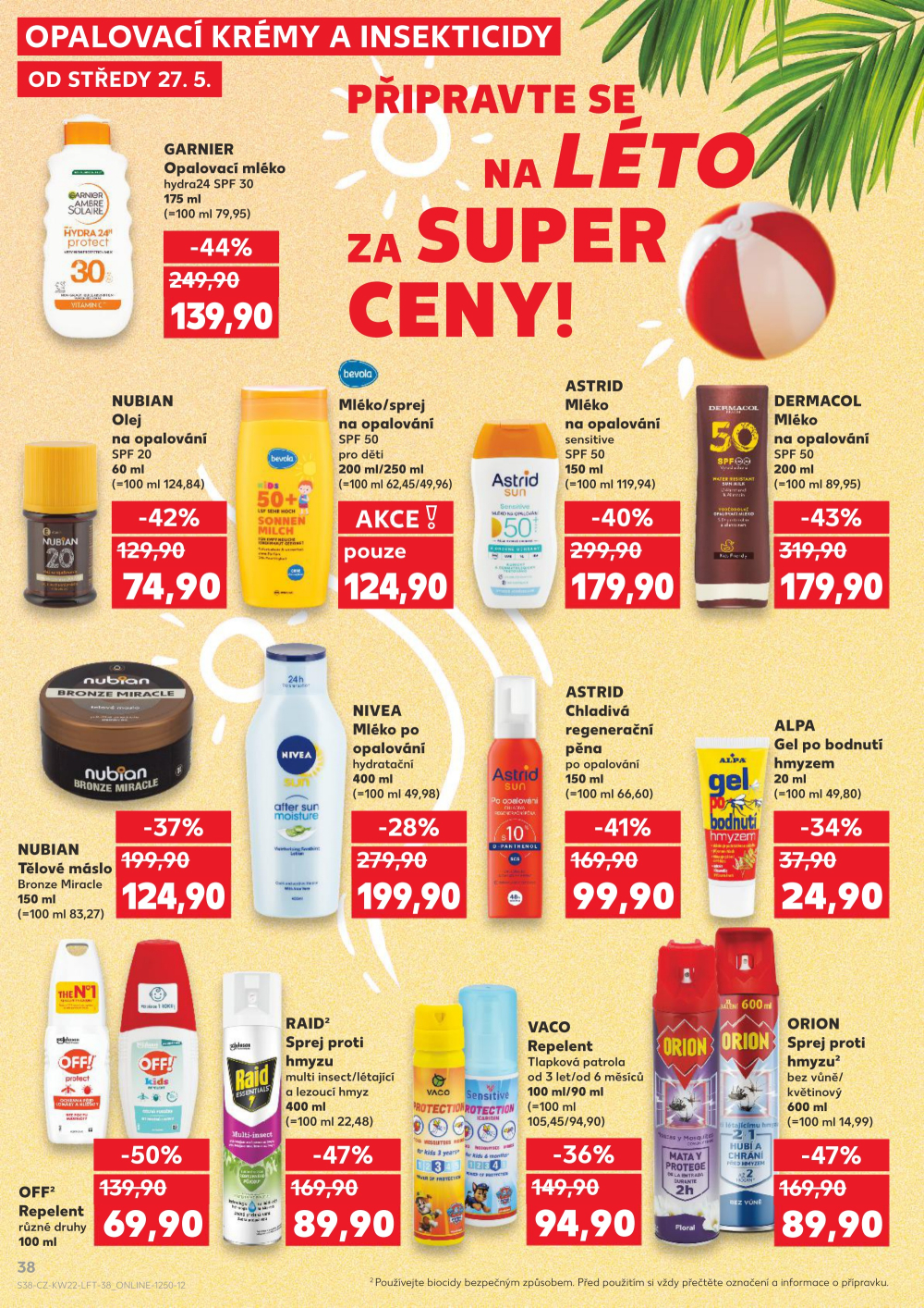 Leták Kaufland leták Praha 4 - Modřany - strana 38