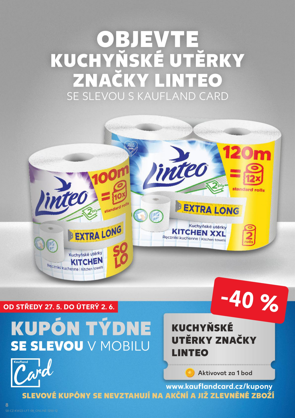 Leták Kaufland leták Praha 4 - Modřany - strana 8
