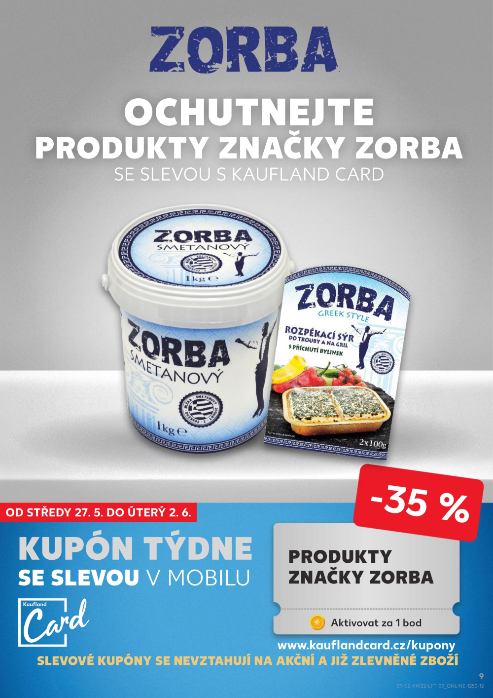 Leták Kaufland leták Praha 4 - Modřany - strana 9