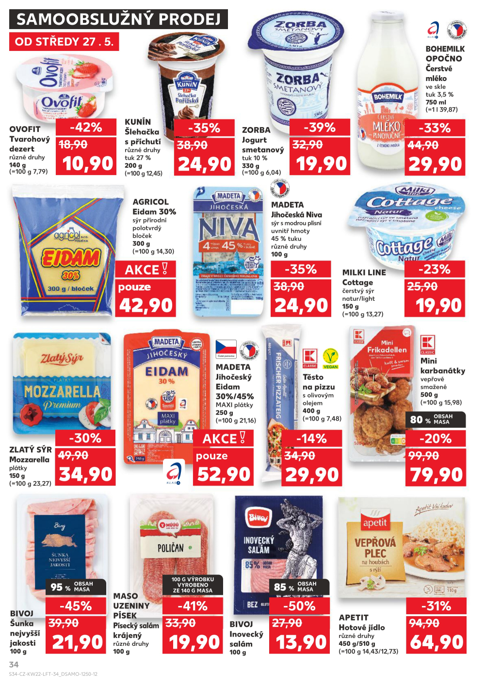 Leták Kaufland leták Rokycany - strana 34