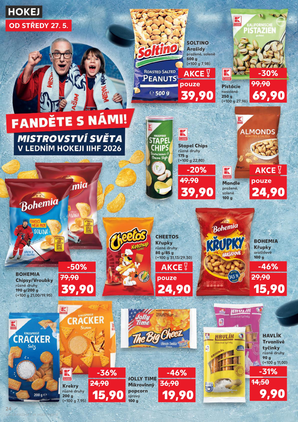 Leták Kaufland leták Praha 4 - Michle - strana 24