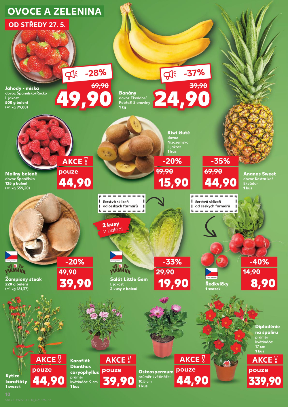 Leták Kaufland leták Praha 8 - Libeň - strana 10