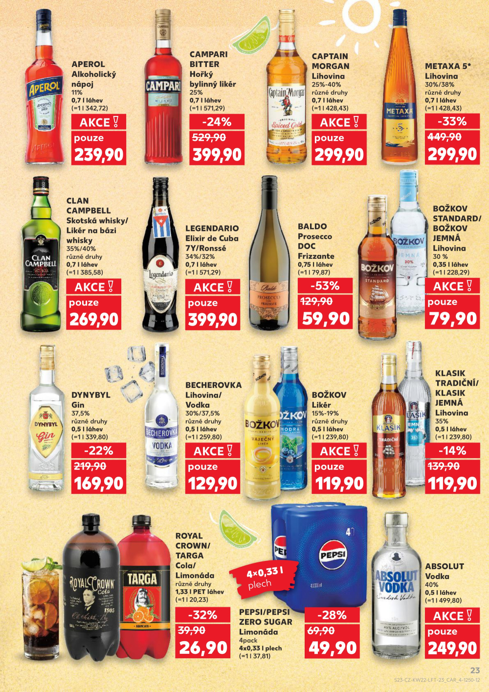 Leták Kaufland leták Praha 8 - Libeň - strana 23