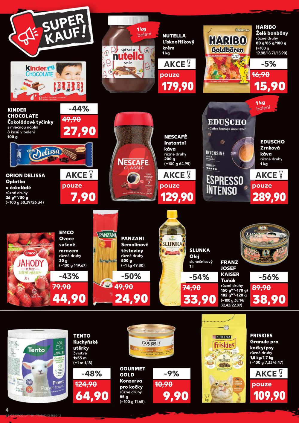 Leták Kaufland leták Praha 8 - Libeň - strana 4