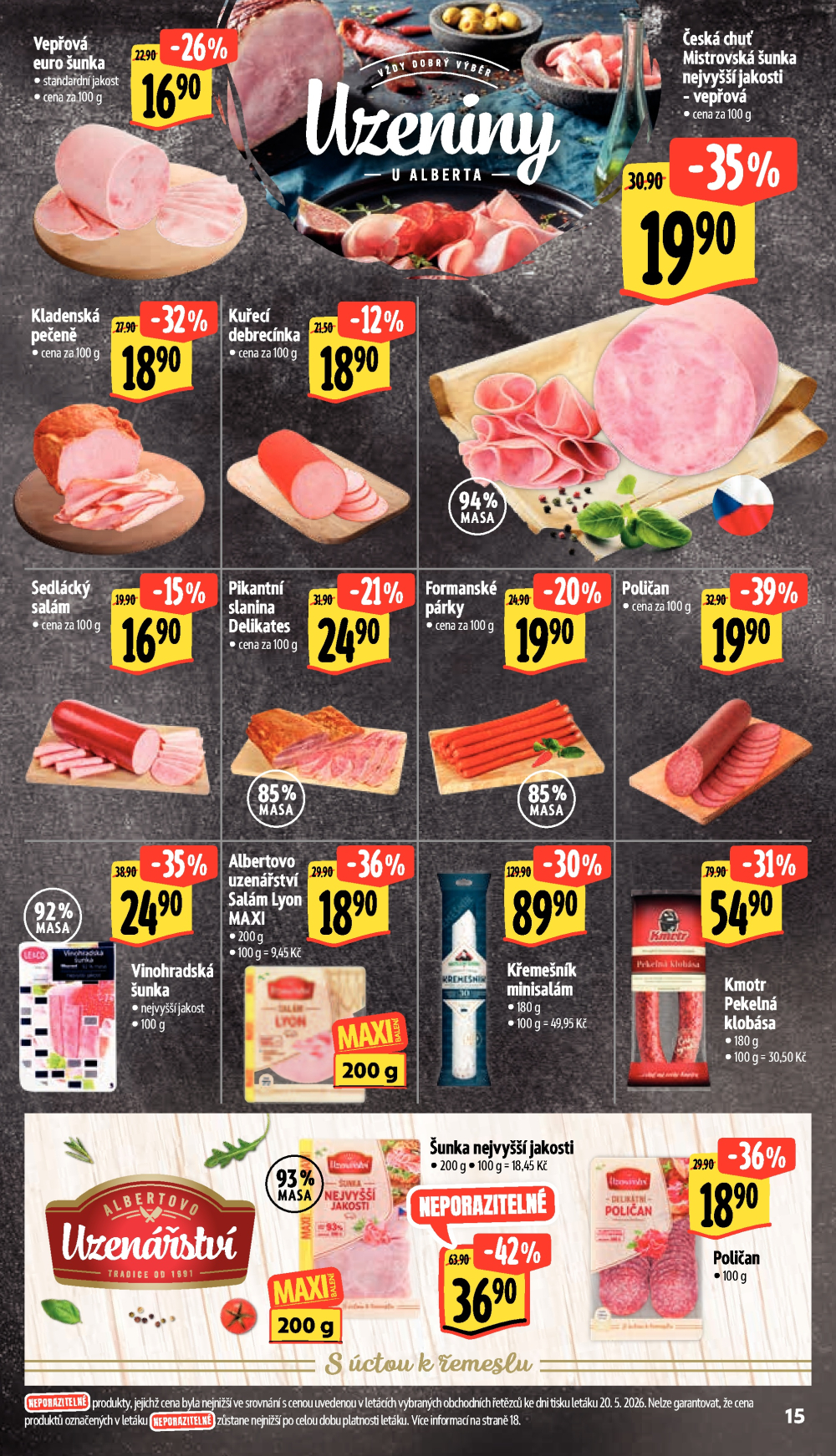 Leták Albert Hypermarket leták - Nymburk - strana 23
