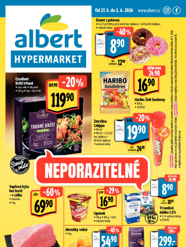 Albert Hypermarket leták