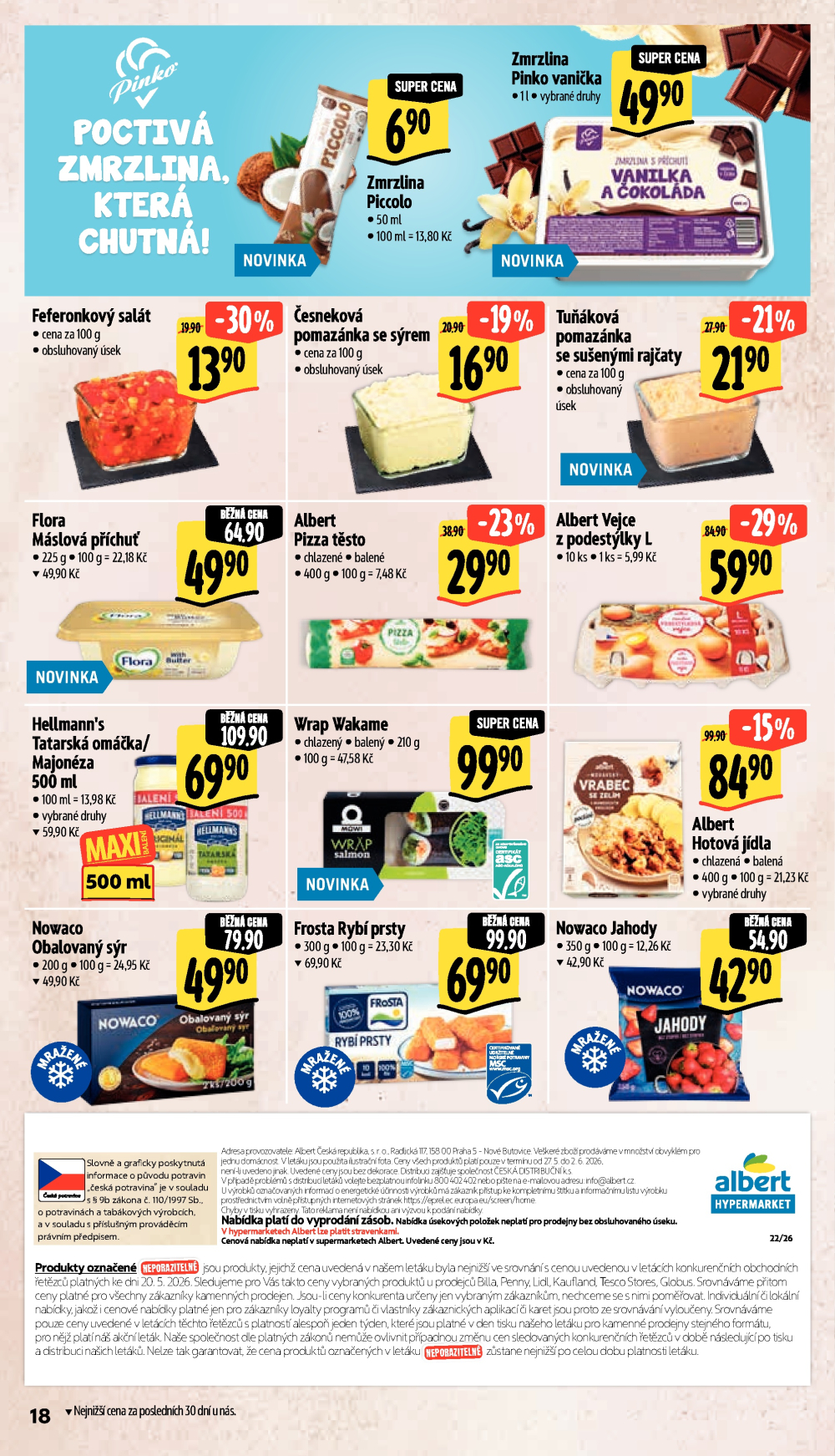 Leták Albert Hypermarket leták - strana 26