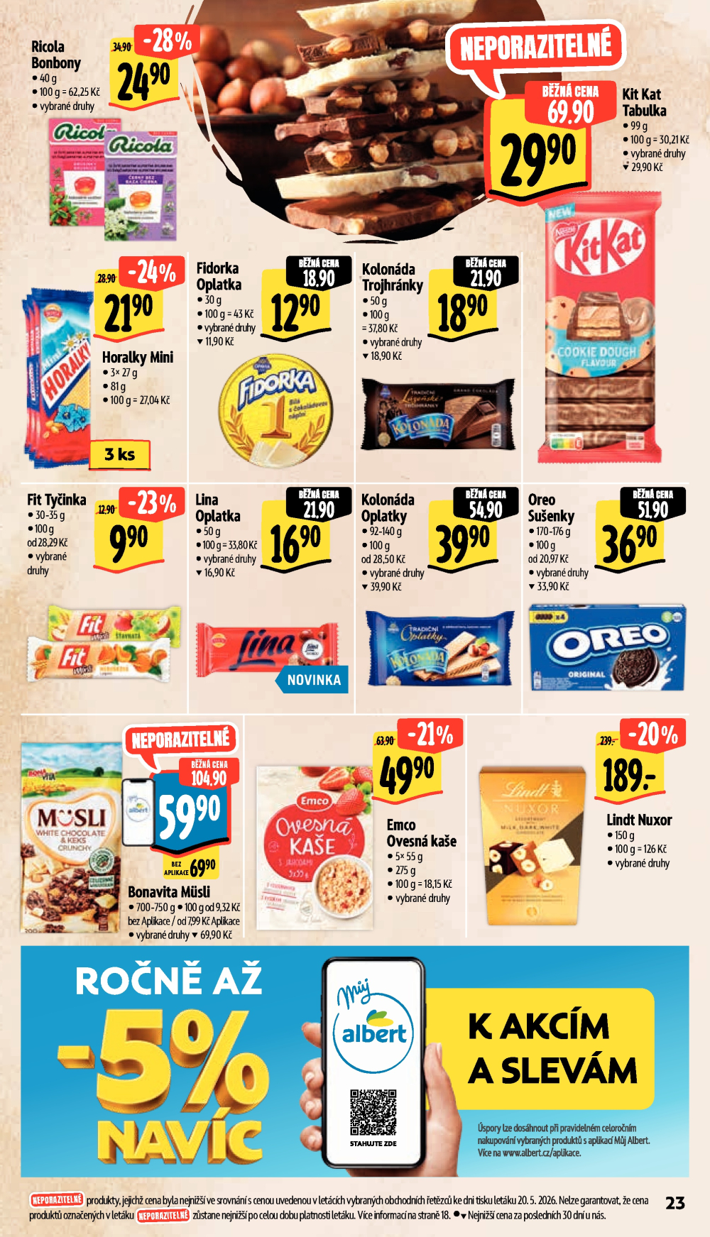 Leták Albert Hypermarket leták - strana 31