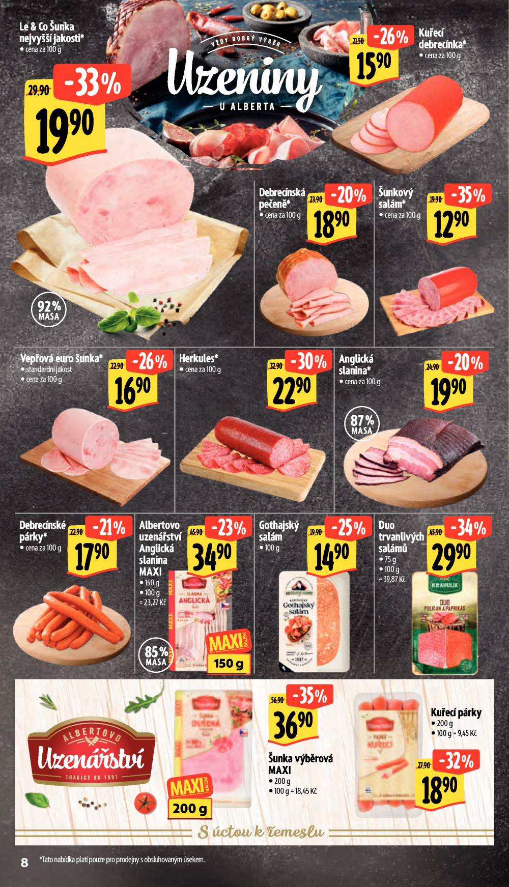 Leták Albert Supermarket leták - strana 18